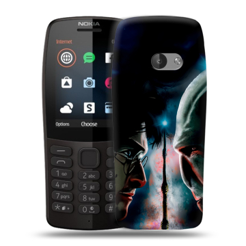 Силиконовый чехол на Nokia 210 с принтом Гарри Поттер Harry Potter