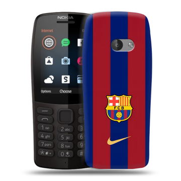 Силиконовый чехол на Nokia 210 с принтом Барселона Barcelona