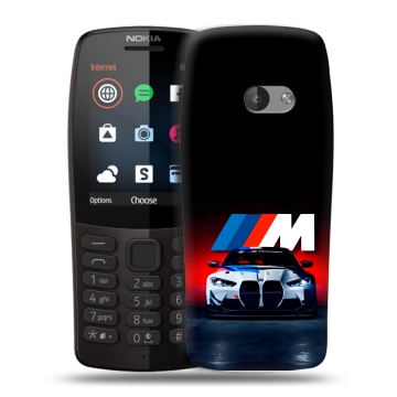 Силиконовый чехол на Nokia 210 с принтом БМВ BMW Силиконовый чехол на Nokia 210 с принтом БМВ BMW