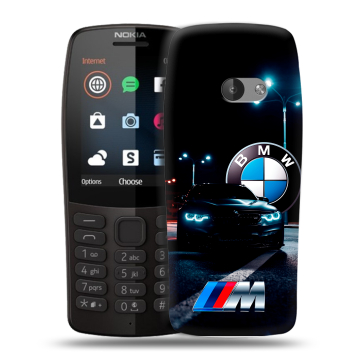 Силиконовый чехол на Nokia 210 с принтом БМВ BMW Силиконовый чехол на Nokia 210 с принтом БМВ BMW