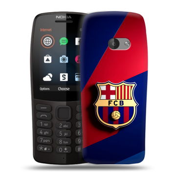 Силиконовый чехол на Nokia 210 с принтом Барселона Barcelona