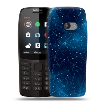 Силиконовый чехол на Nokia 210 с принтом Космос звезды