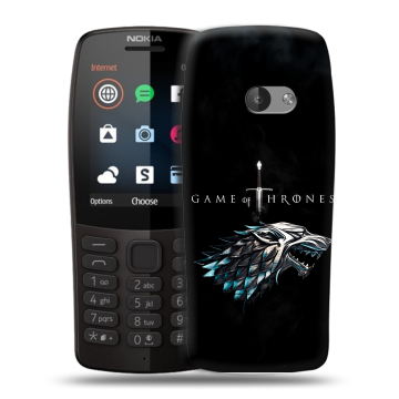 Силиконовый чехол на Nokia 210 с принтом Игра Престолов Game Thrones
