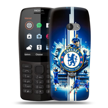 Силиконовый чехол на Nokia 210 с принтом Chelsea Челси