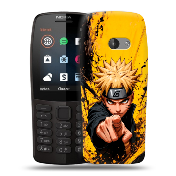 Силиконовый чехол на Nokia 210 с принтом Naruto Наруто Силиконовый чехол на Nokia 210 с принтом Naruto Наруто