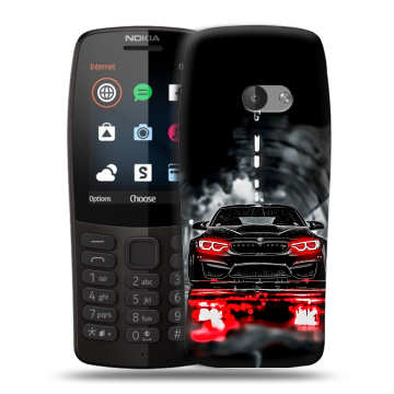 Силиконовый чехол на Nokia 210 с принтом BMW БМВ Силиконовый чехол на Nokia 210 с принтом BMW БМВ