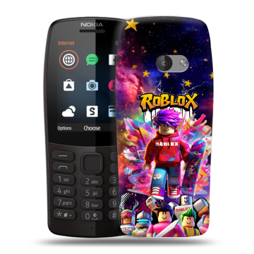 Силиконовый чехол на Nokia 210 с принтом Roblox Роблокс Силиконовый чехол на Nokia 210 с принтом Roblox Роблокс