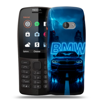 Силиконовый чехол на Nokia 210 с принтом BMW БМВ Силиконовый чехол на Nokia 210 с принтом BMW БМВ