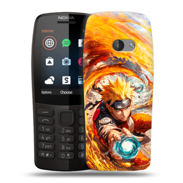 Силиконовый чехол на Nokia 210 с принтом Аниме Наруто Naruto Силиконовый чехол на Nokia 210 с принтом Аниме Наруто Naruto