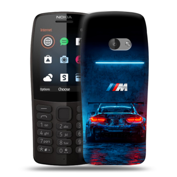 Силиконовый чехол на Nokia 210 с принтом BMW БМВ Силиконовый чехол на Nokia 210 с принтом BMW БМВ