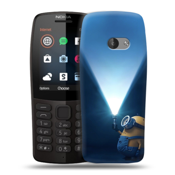 Силиконовый чехол на Nokia 210 с принтом Миньоны Силиконовый чехол на Nokia 210 с принтом Миньоны