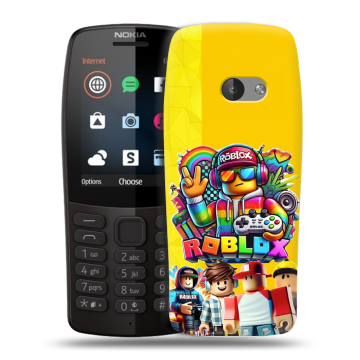 Силиконовый чехол на Nokia 210 с принтом Roblox Роблокс Силиконовый чехол на Nokia 210 с принтом Roblox Роблокс