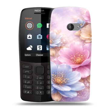 Силиконовый чехол на Nokia 210 с принтом женский Силиконовый чехол на Nokia 210 с принтом женский