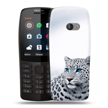 Силиконовый чехол на Nokia 210 с принтом женский