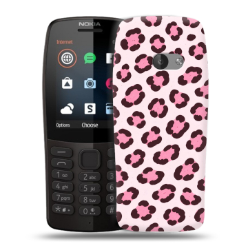 Силиконовый чехол на Nokia 210 с принтом для девочек