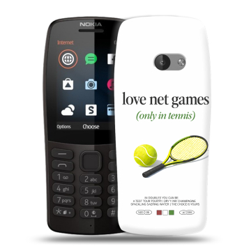 Силиконовый чехол на Nokia 210 с принтом для девочек
