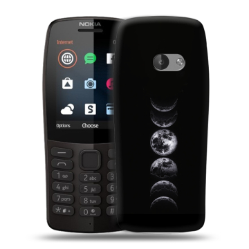 Силиконовый чехол на Nokia 210 с принтом женский
