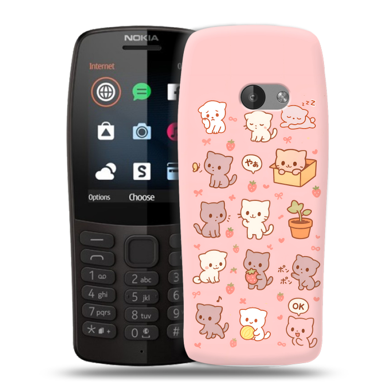 Силиконовый чехол на Nokia 210 с принтом Hello Kitty Хелоу Кити Силиконовый чехол на Nokia 210 с принтом Hello Kitty Хелоу Кити