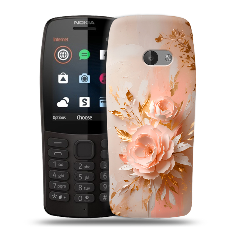 Силиконовый чехол на Nokia 210 с принтом женский Силиконовый чехол на Nokia 210 с принтом женский