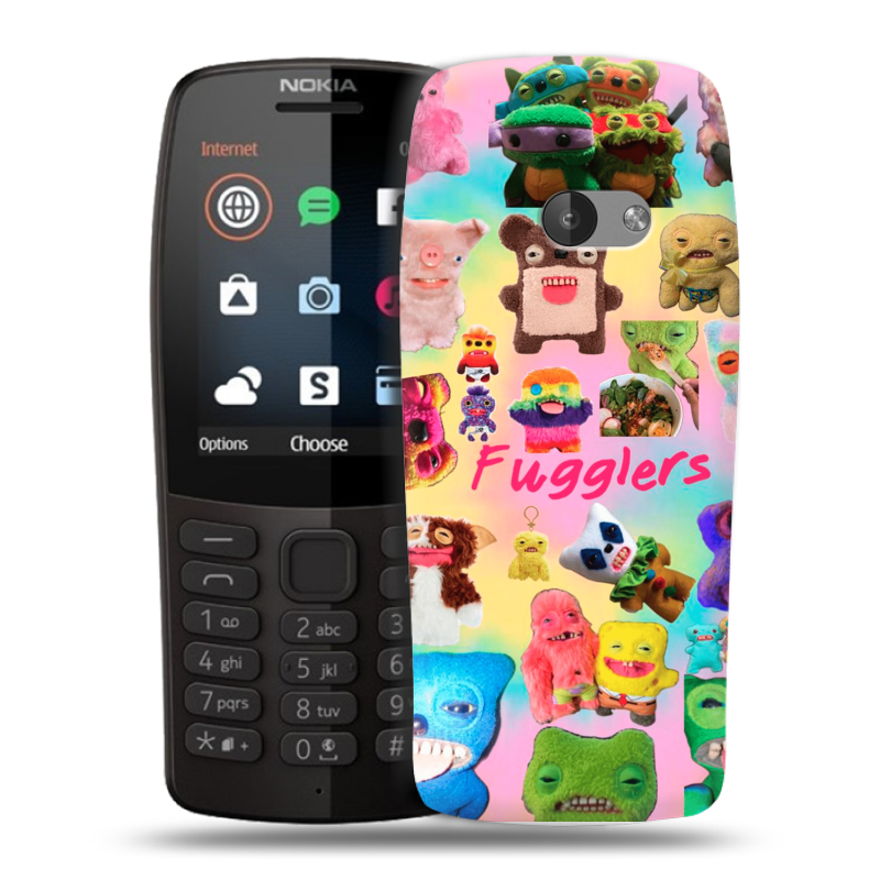 Силиконовый чехол на Nokia 210 с принтом Флагер Fuggler Силиконовый чехол на Nokia 210 с принтом Флагер Fuggler