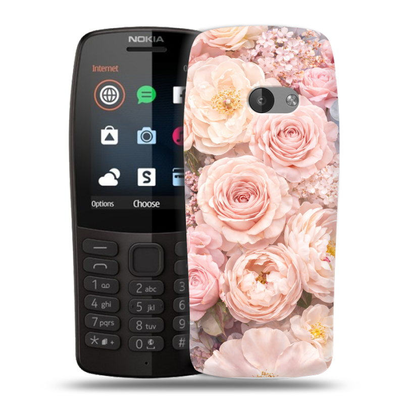 Силиконовый чехол на Nokia 210 с принтом женский Силиконовый чехол на Nokia 210 с принтом женский