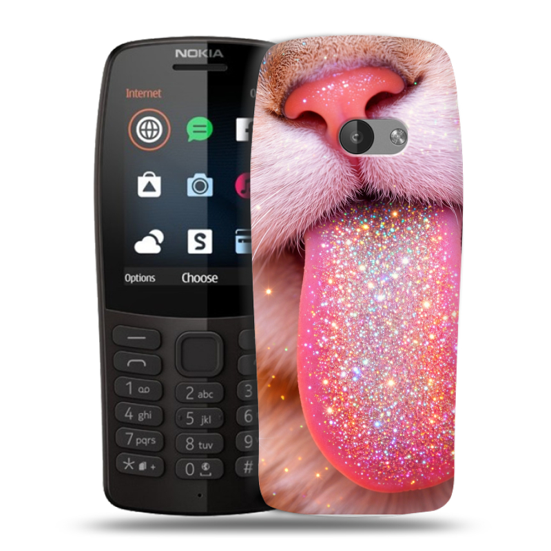 Силиконовый чехол на Nokia 210 с принтом для девочек Силиконовый чехол на Nokia 210 с принтом для девочек