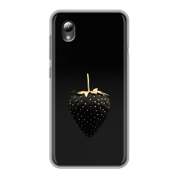 Силиконовый чехол на ZTE Blade A3 (2019) с принтом Черная клубника Силиконовый чехол на ZTE Blade A3 (2019) с принтом Черная клубника