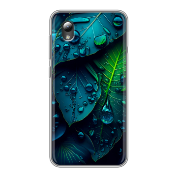 Силиконовый чехол на ZTE Blade A3 (2019) с принтом Листья Силиконовый чехол на ZTE Blade A3 (2019) с принтом Листья
