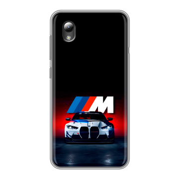 Силиконовый чехол на ZTE Blade A3 (2019) с принтом БМВ BMW