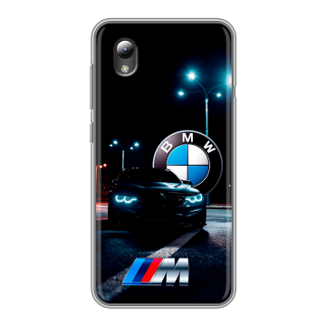 Силиконовый чехол на ZTE Blade A3 (2019) с принтом БМВ BMW