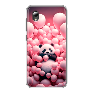 Силиконовый чехол на ZTE Blade A3 (2019) с принтом Панда