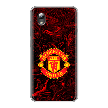 Силиконовый чехол на ZTE Blade A3 (2019) с принтом Manchester United