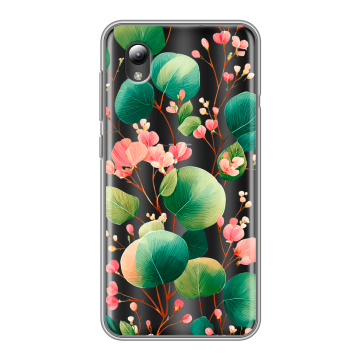 Силиконовый чехол на ZTE Blade A3 (2019) с принтом женский