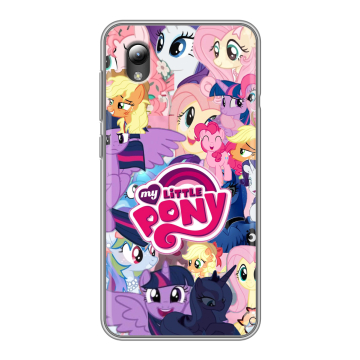 Силиконовый чехол на ZTE Blade A3 (2019) с принтом My little pony Дружба чудо