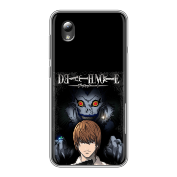 Силиконовый чехол на ZTE Blade A3 (2019) с принтом Death note Тетрадь смерти