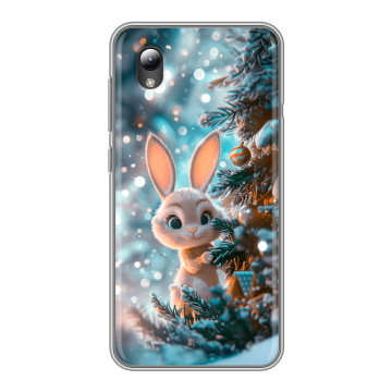 Силиконовый чехол на ZTE Blade A3 (2019) с принтом Новый год