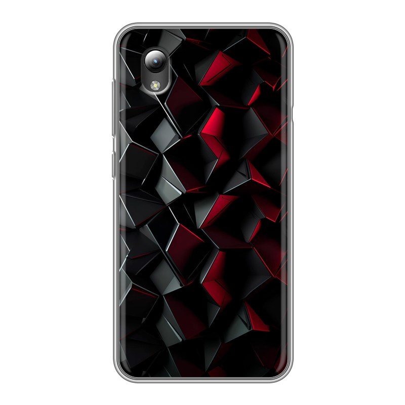 Силиконовый чехол на ZTE Blade A3 (2019) с принтом Абстракция Силиконовый чехол на ZTE Blade A3 (2019) с принтом Абстракция