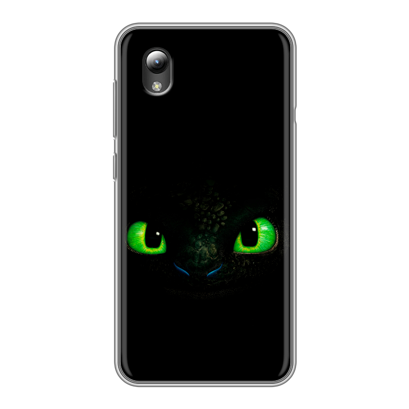 Силиконовый чехол на ZTE Blade A3 (2019) с принтом Как приручить дракона Силиконовый чехол на ZTE Blade A3 (2019) с принтом Как приручить дракона