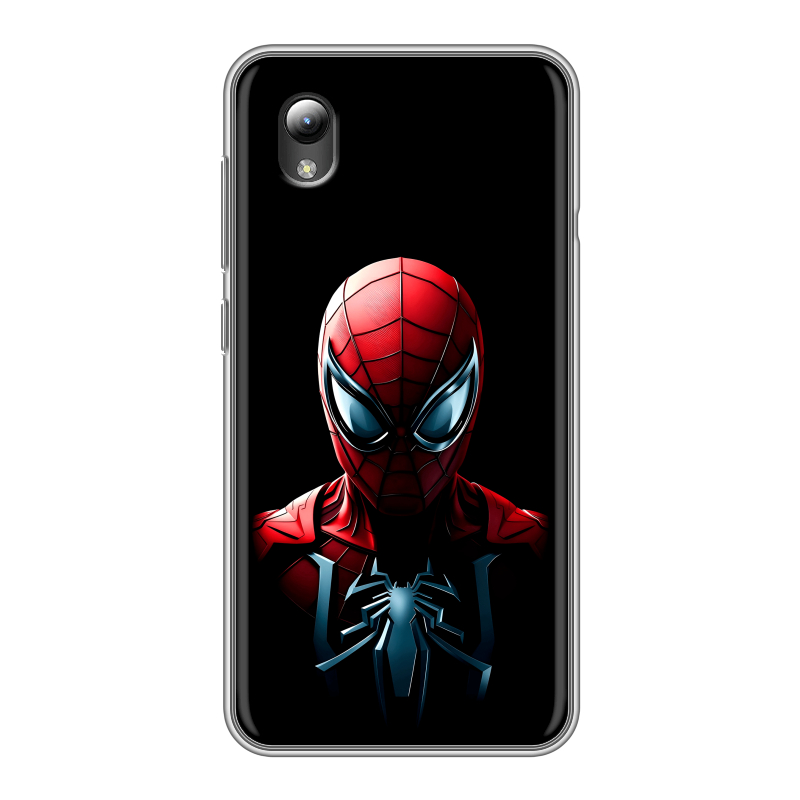 Силиконовый чехол на ZTE Blade A3 (2019) с принтом Spiderman Человек паук Силиконовый чехол на ZTE Blade A3 (2019) с принтом Spiderman Человек паук