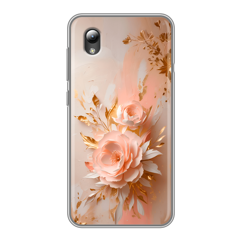 Силиконовый чехол на ZTE Blade A3 (2019) с принтом женский Силиконовый чехол на ZTE Blade A3 (2019) с принтом женский