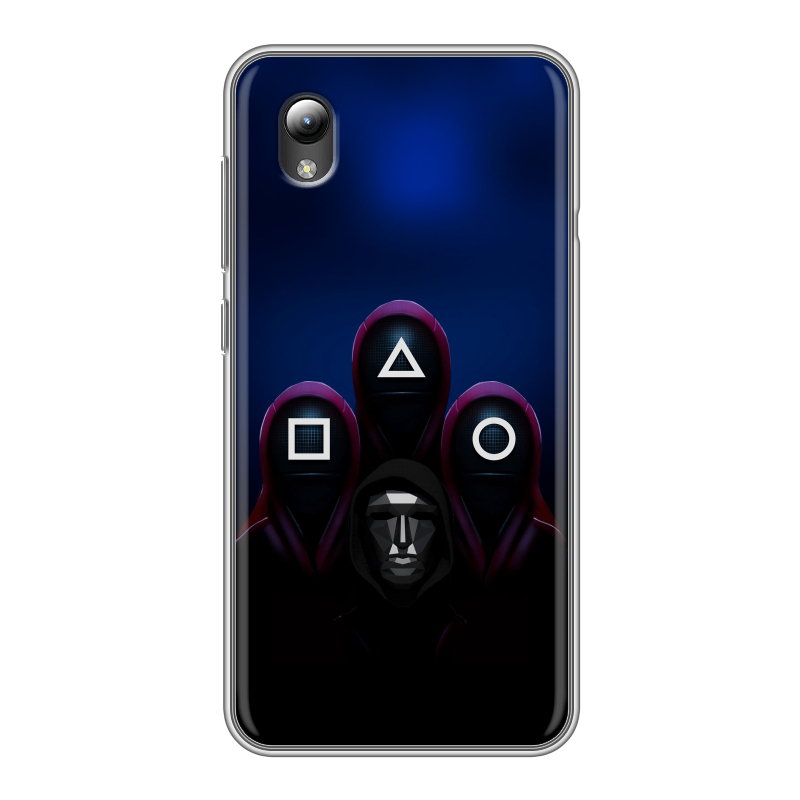 Силиконовый чехол на ZTE Blade A3 (2019) с принтом Игра Кальмара Силиконовый чехол на ZTE Blade A3 (2019) с принтом Игра Кальмара