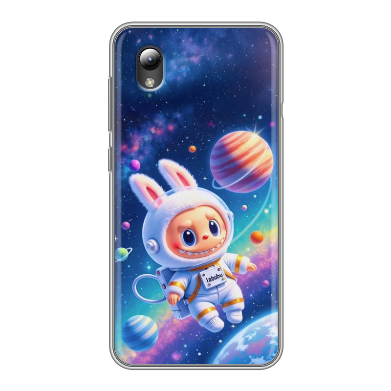 Силиконовый чехол на ZTE Blade A3 (2019) с принтом Labubu Лабубу Силиконовый чехол на ZTE Blade A3 (2019) с принтом Labubu Лабубу