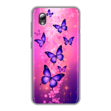Силиконовый чехол на ZTE Blade L8 с принтом Бабочки Силиконовый чехол на ZTE Blade L8 с принтом Бабочки