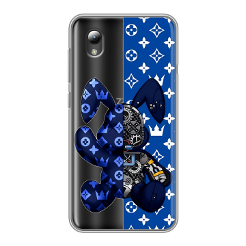 Силиконовый чехол на ZTE Blade L8 с принтом Луи робот Силиконовый чехол на ZTE Blade L8 с принтом Луи робот