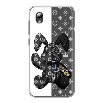 Силиконовый чехол на ZTE Blade L8 с принтом Луи робот