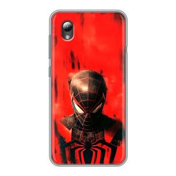 Силиконовый чехол на ZTE Blade L8 с принтом человек паук spiderman