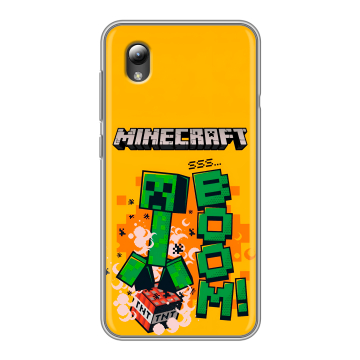 Силиконовый чехол на ZTE Blade L8 с принтом Майнкрафт Minecraft Силиконовый чехол на ZTE Blade L8 с принтом Майнкрафт Minecraft