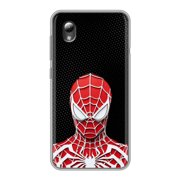 Силиконовый чехол на ZTE Blade L8 с принтом человек паук spiderman