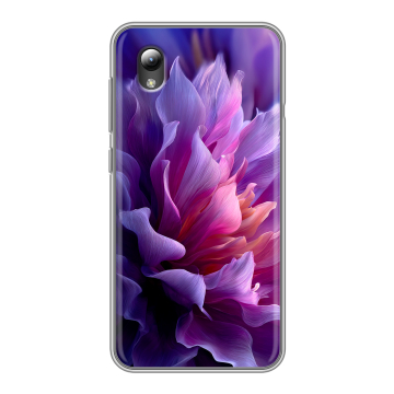 Силиконовый чехол на ZTE Blade L8 с принтом женский цветы