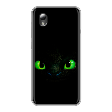 Силиконовый чехол на ZTE Blade L8 с принтом Как приручить дракона